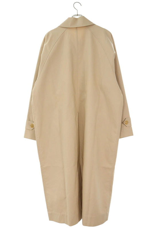 HED MAYNER Oversized Cotton Coat Beige Size S