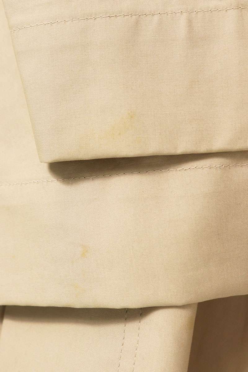 HED MAYNER Oversized Cotton Coat Beige Size S