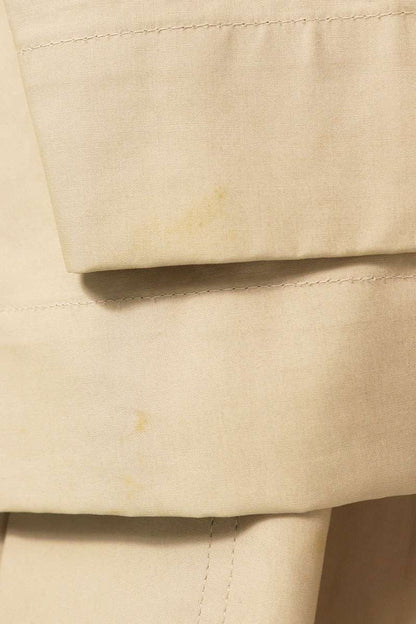 HED MAYNER Oversized Cotton Coat Beige Size S