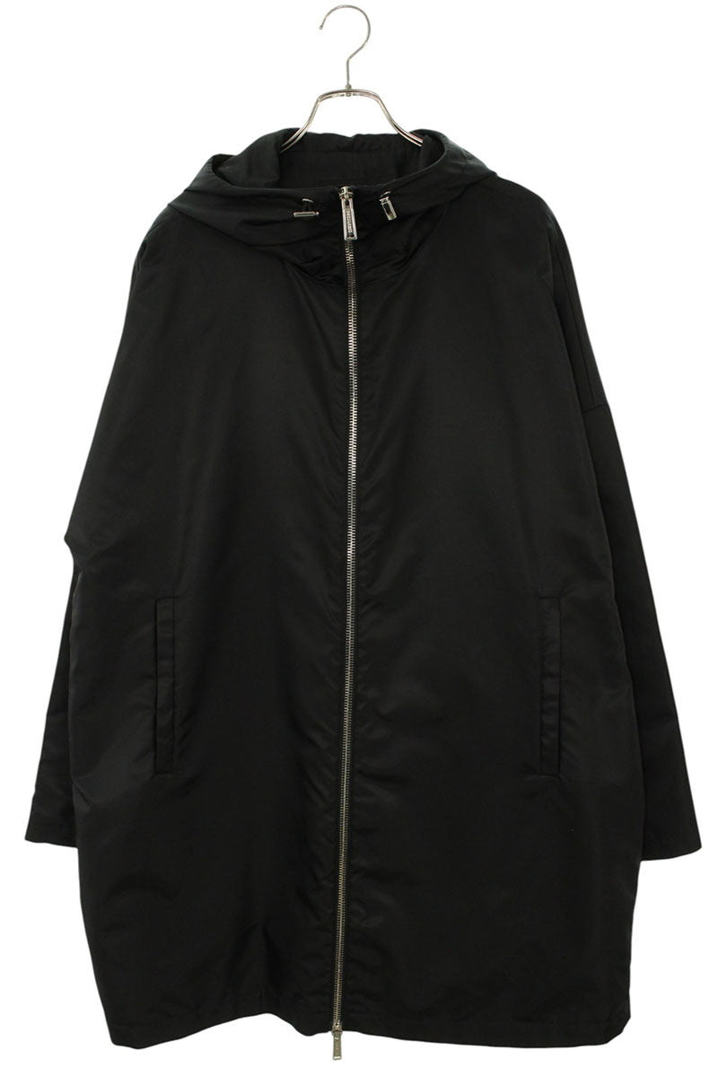 DSQUARED Back Logo Nylon Coat Black Size M