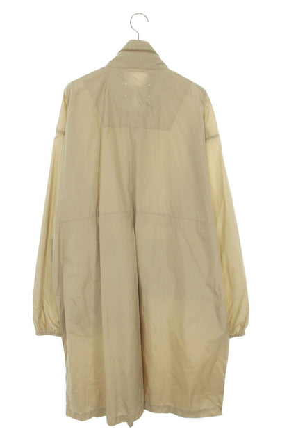 Maison Margiela Hooded Nylon Coat Beige Size XS