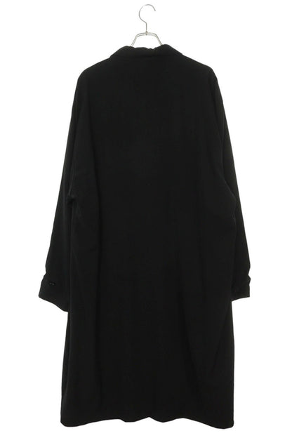 GroundY Wool Flap Pocket Long Coat Black Size L