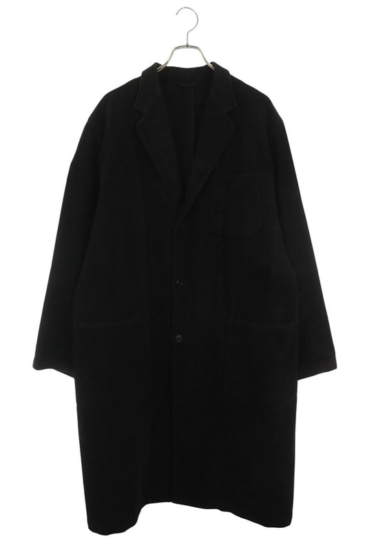 COMOLI Moleskin Work Coat Black Size L