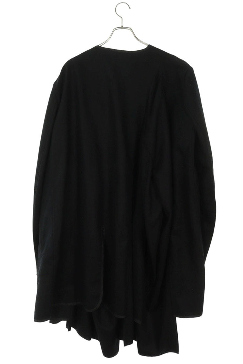 BLACK COMME des GARCONS Wool Flannel Coat Black Size XXL