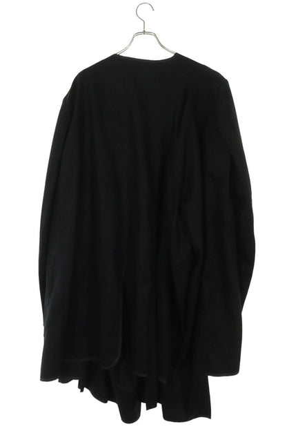 BLACK COMME des GARCONS Wool Flannel Coat Black Size XXL