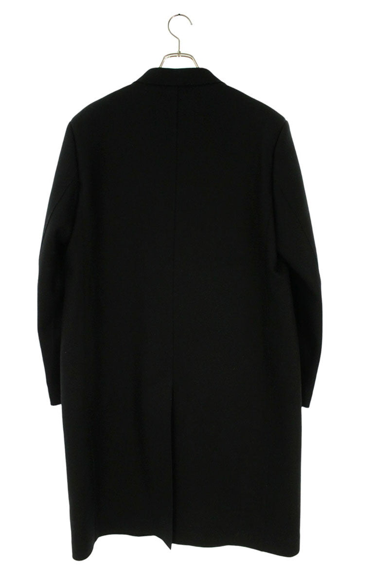 GIVENCHY Lapel Panel Double-Breasted Chester Coat Size M