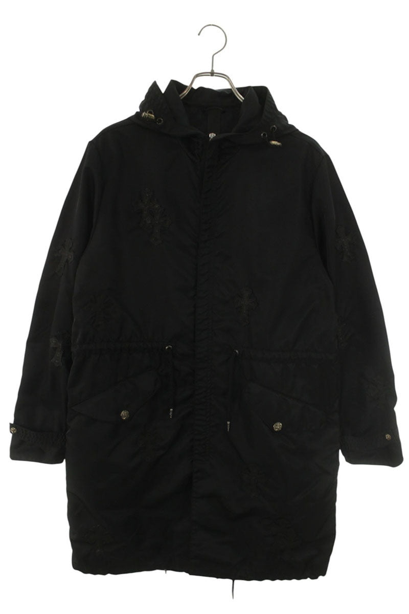 Chrome Hearts PUDDLE Cross Patch Nylon Coat Multi Size S