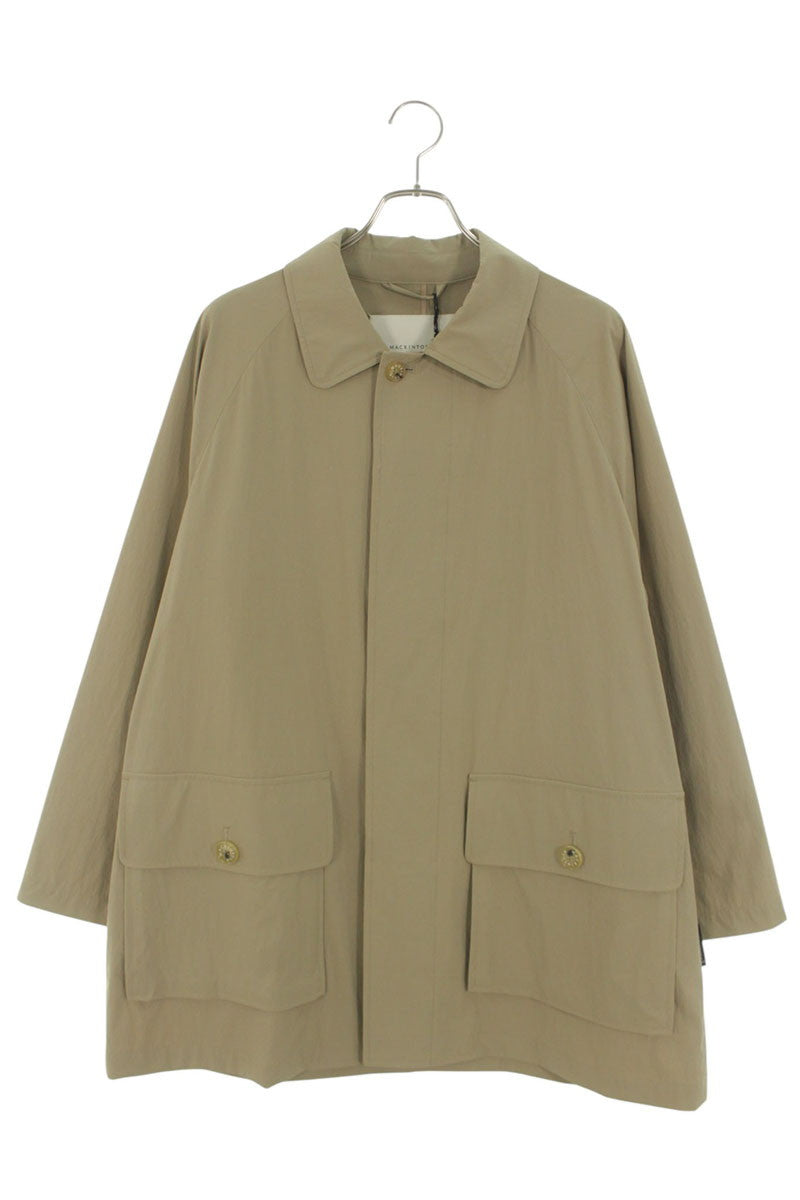 MACKINTOSH BORNESS Long Field Coat Beige Size 36