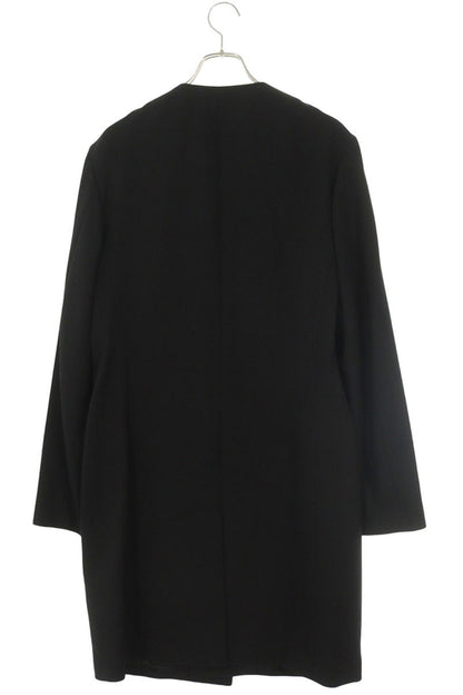 YOHJI YAMAMOTO POUR HOMME Wool Gabardine Coat Black Size 2