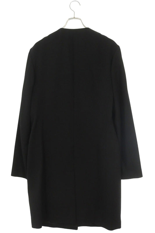 YOHJI YAMAMOTO POUR HOMME Wool Gabardine Coat Black Size 2