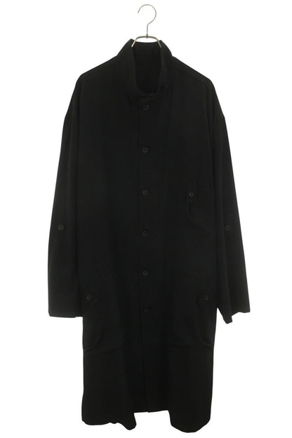 YOHJI YAMAMOTO POUR HOMME Wool Coat Black Size 3