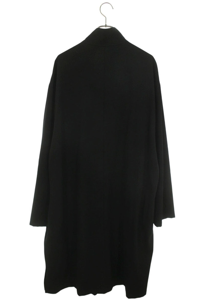 YOHJI YAMAMOTO POUR HOMME Wool Coat Black Size 3
