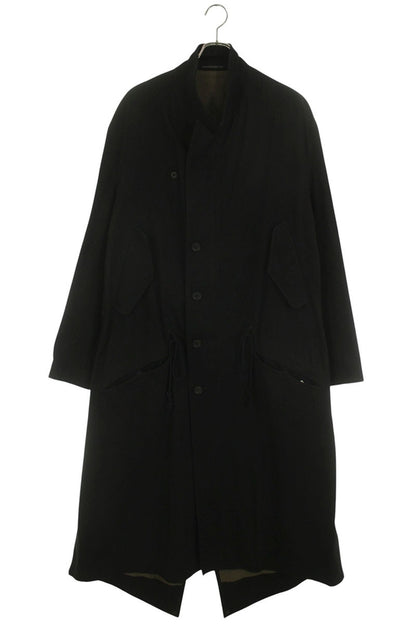 YOHJI YAMAMOTO POUR HOMME 20AW Zip Long Denim Coat Size 3