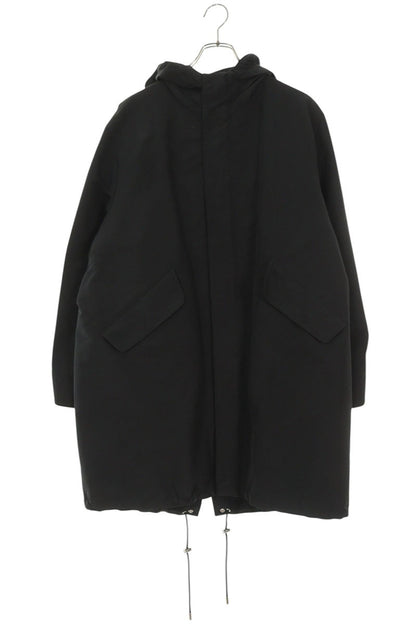 DIOR Tech Cotton Canvas Back Logo Embroidery Coat Size S