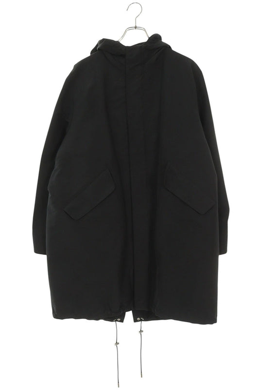 DIOR Tech Cotton Canvas Back Logo Embroidery Coat Size S