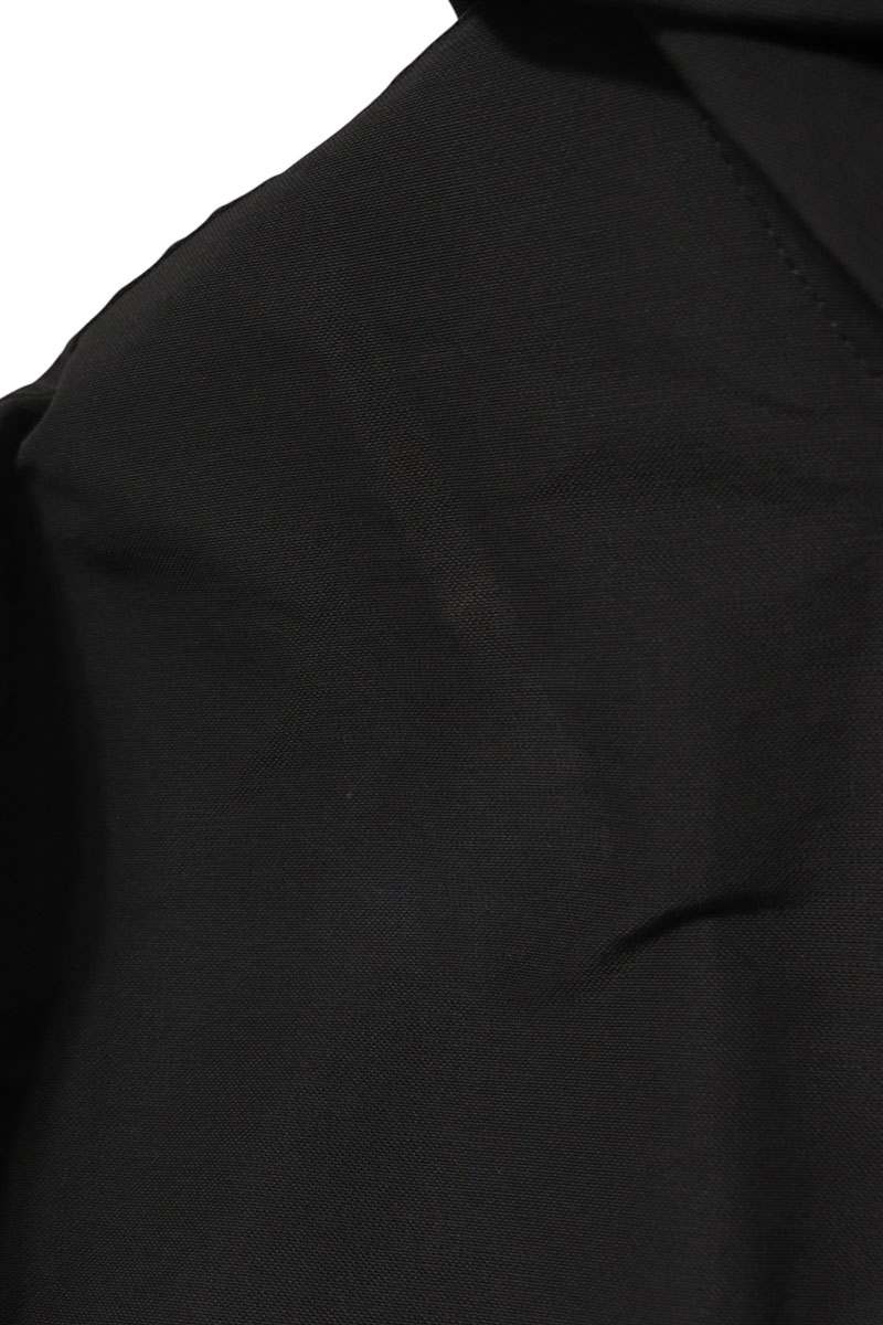 DIOR Tech Cotton Canvas Back Logo Embroidery Coat Size S