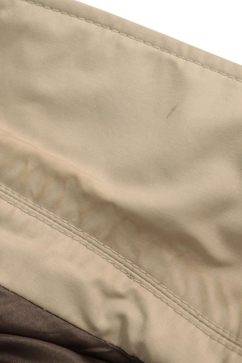 HUGO BOSS Beige Cotton Blend Balmacaan Coat Size L
