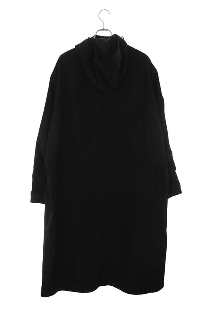 Ysformen Hooded Wool Long Coat Black Size L