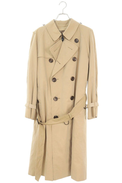 Burberry Nova Check Lined Trench Coat Beige Size L