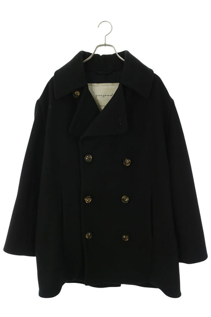 toogood THE OFFICER COAT Cashmere Wool Blend Black Size 5