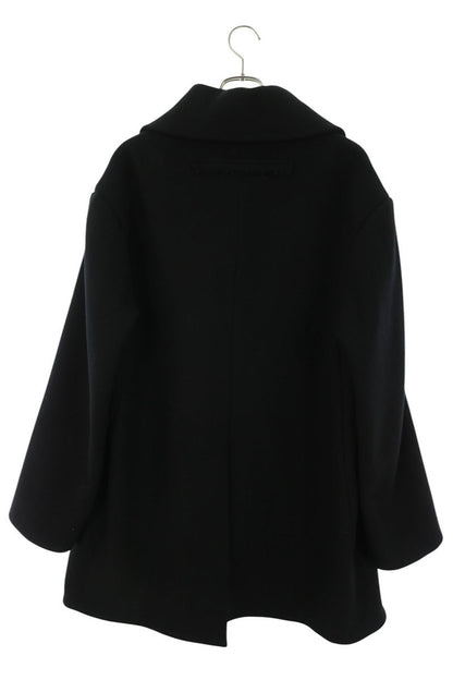 toogood THE OFFICER COAT Cashmere Wool Blend Black Size 5