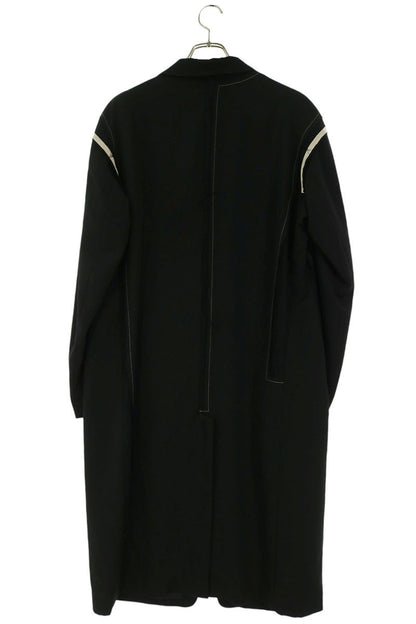 Y's Cut-Off Wool Jacket Coat Black Size 1