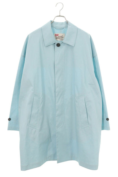 Traditional Weatherwear 25SS Balmacaan Light Blue Coat Size 38