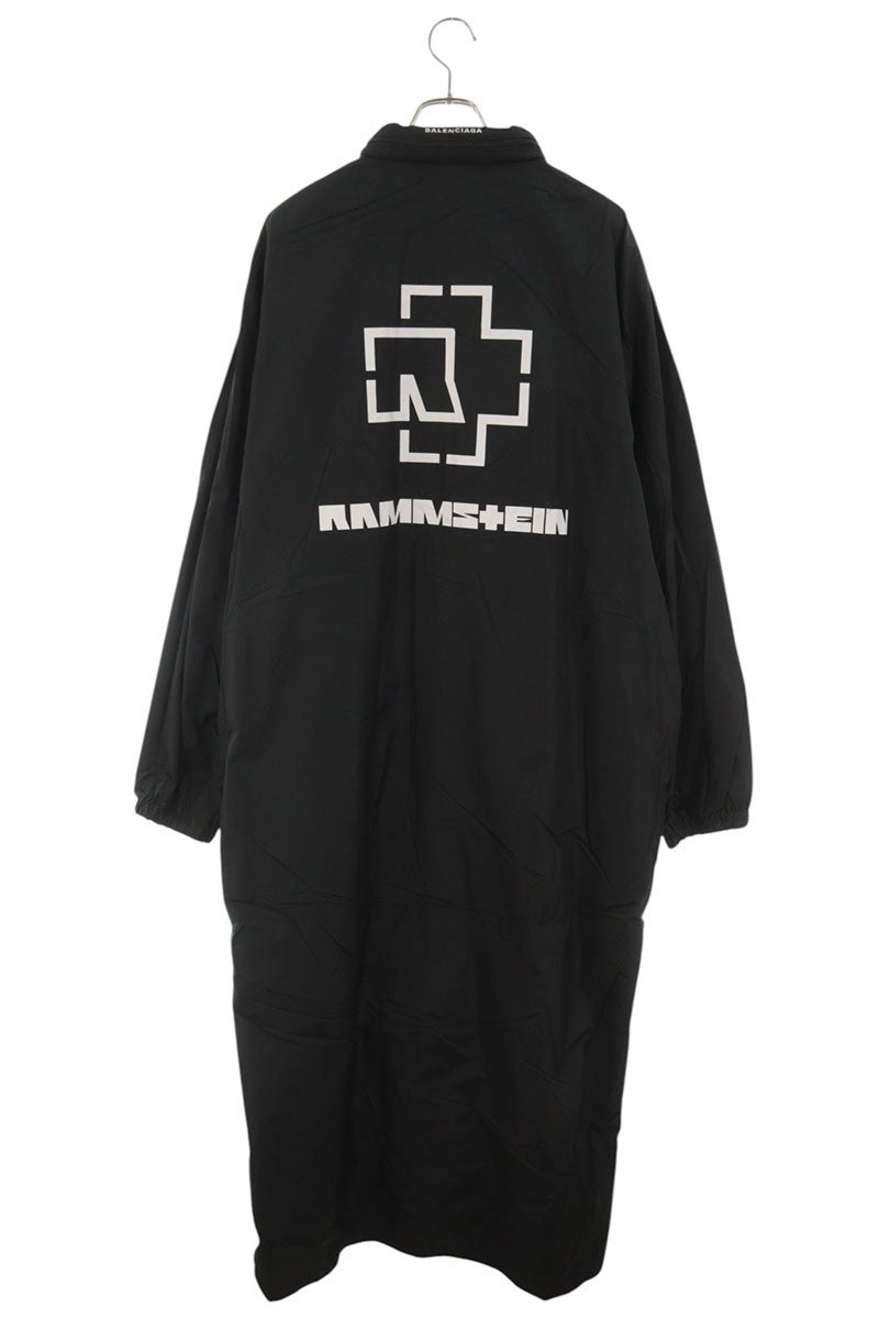 BALENCIAGA Rammstein Long Coat Black Size XS