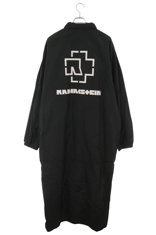 BALENCIAGA Rammstein Long Coat Black Size XS