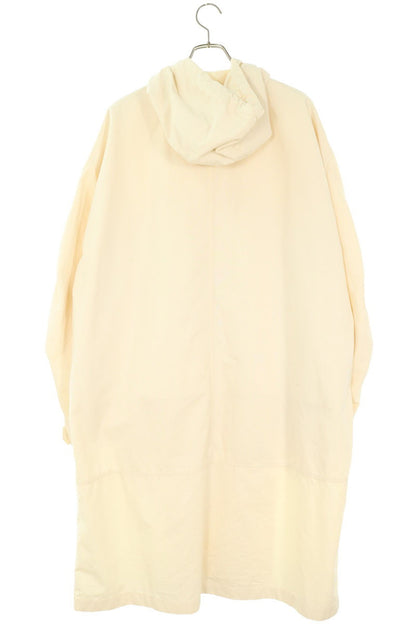 JILSANDER Hooded Military Cotton Mods Coat White Size 50