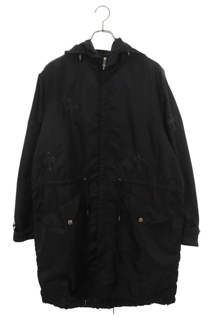 Chrome Hearts PUDDLES Front Cemetery Nylon Coat Size XL