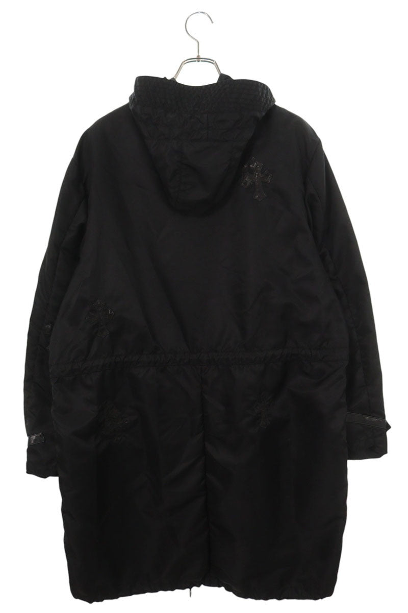 Chrome Hearts PUDDLES Front Cemetery Nylon Coat Size XL