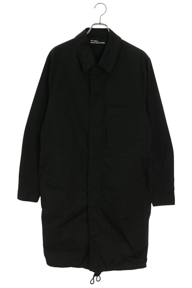 RAF SIMONS 17SS ROBERT MAPPLETHORPE Nylon Long Coat Size 44