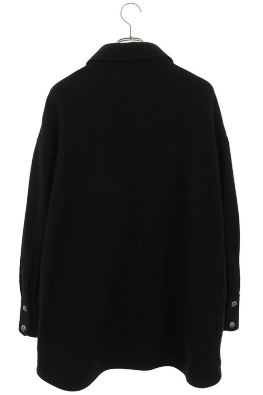 Chrome Hearts Cross Button Wool Coat Black/Silver Size L