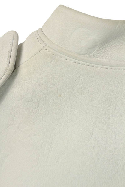 LOUISVUITTON 19AW Monogram Admiral Leather Jacket Size XXL