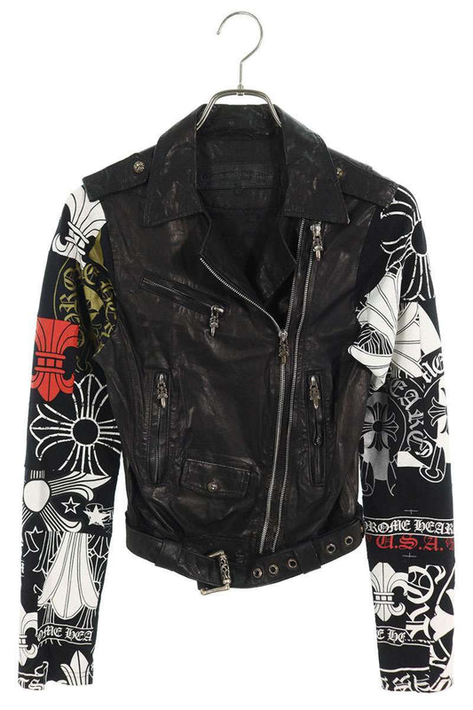 Chrome Hearts DSMG Exclusive Lambskin Riders Jacket Size S