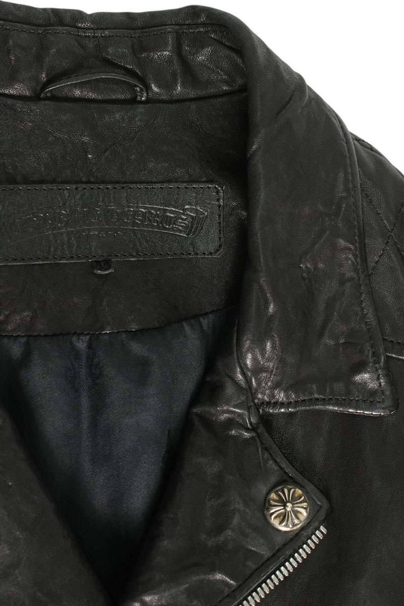 Chrome Hearts CRETIN LTHR Quilted Lambskin Multi Size M