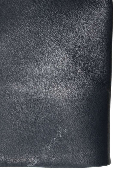 Prada Leather Jacket Blue Size M