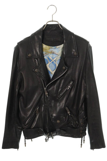 Chrome Hearts JJ DEAN Hermes Dagger Zip Riders Jacket Size S