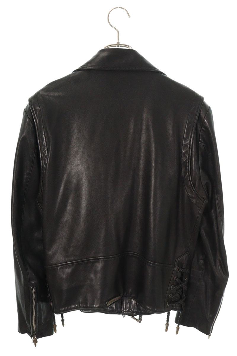 Chrome Hearts JJ DEAN Hermes Dagger Zip Riders Jacket Size S