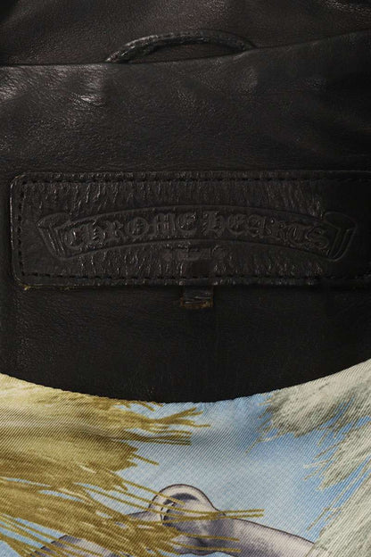 Chrome Hearts JJ DEAN Hermes Dagger Zip Riders Jacket Size S
