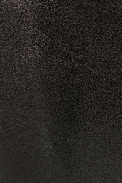 JOHNLAWRENCESULLIVAN Lamb Leather Jacket Black Size 34