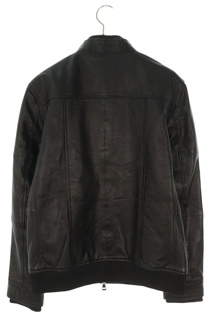 AKM Lamb Leather Jacket Black Size XL