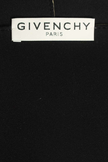 GIVENCHY Logo Hooded Lamb Leather Jacket Green Size M