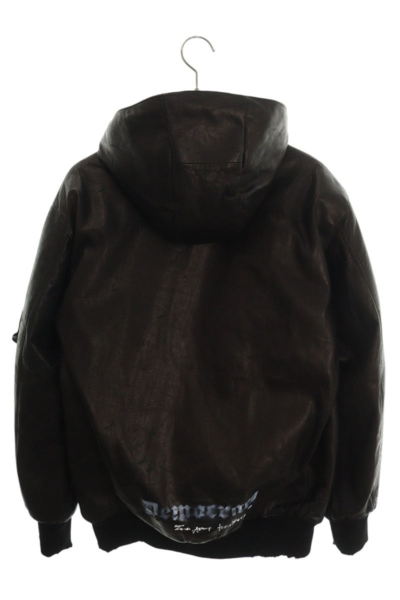 TALKING ABOUT THE ABSTRACTION 25AW Damaged Hooded Size L