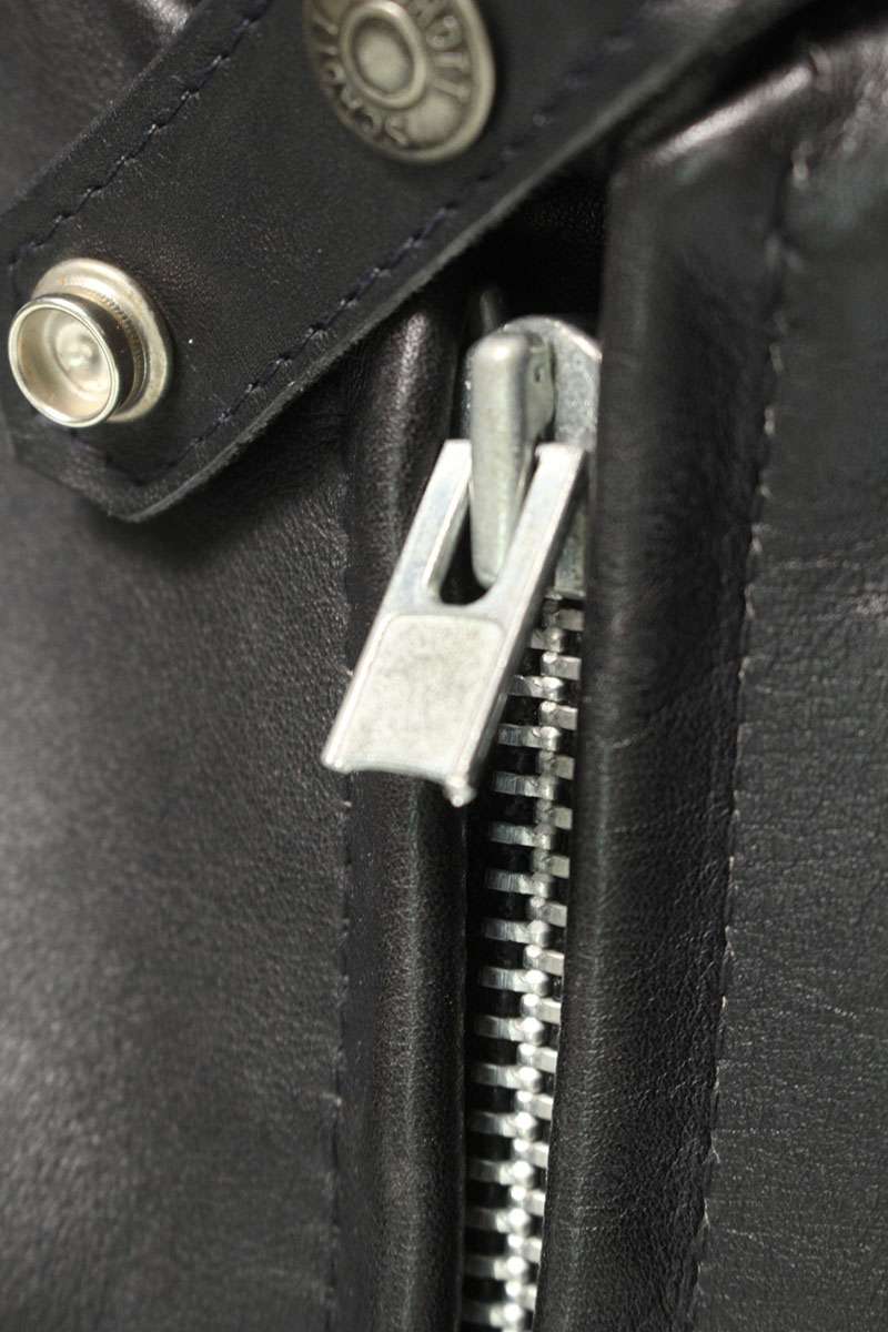 schott Single Rider's Leather Jacket Black Size 36