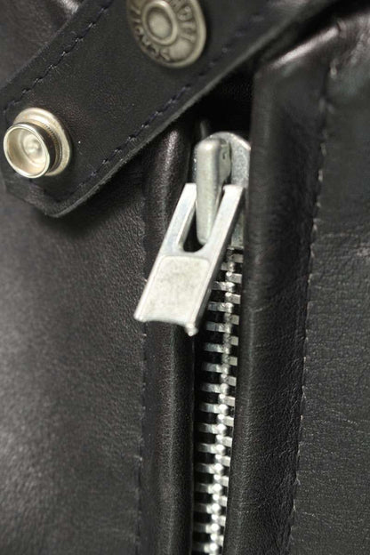 schott Single Rider's Leather Jacket Black Size 36