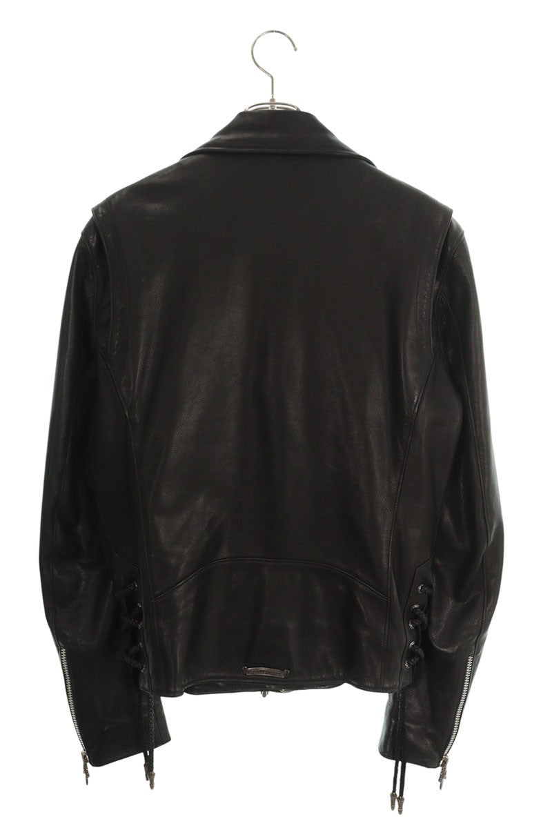 Chrome Hearts JJ DEAN HERMES Dagger Zip Riders Jkt Size M