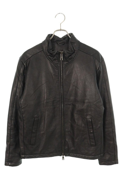 GIORGIO BRATO 24AW Lamb Leather Stand Collar Padded Size M