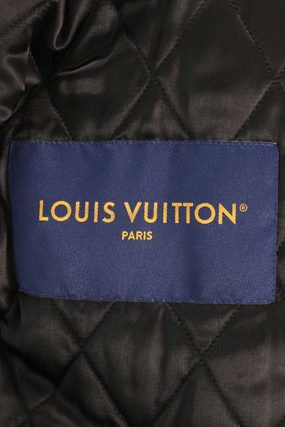LOUISVUITTON 23SS Logo Patch Long Coach Leather Jkt Size M